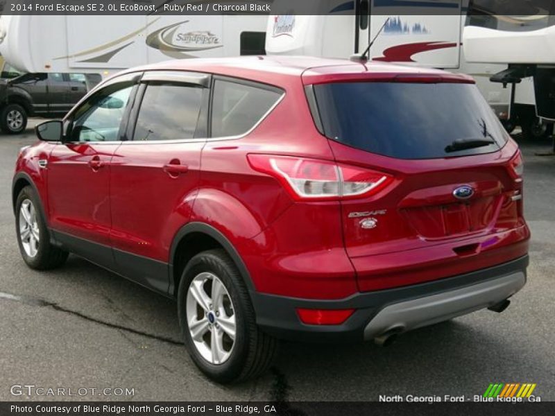 Ruby Red / Charcoal Black 2014 Ford Escape SE 2.0L EcoBoost