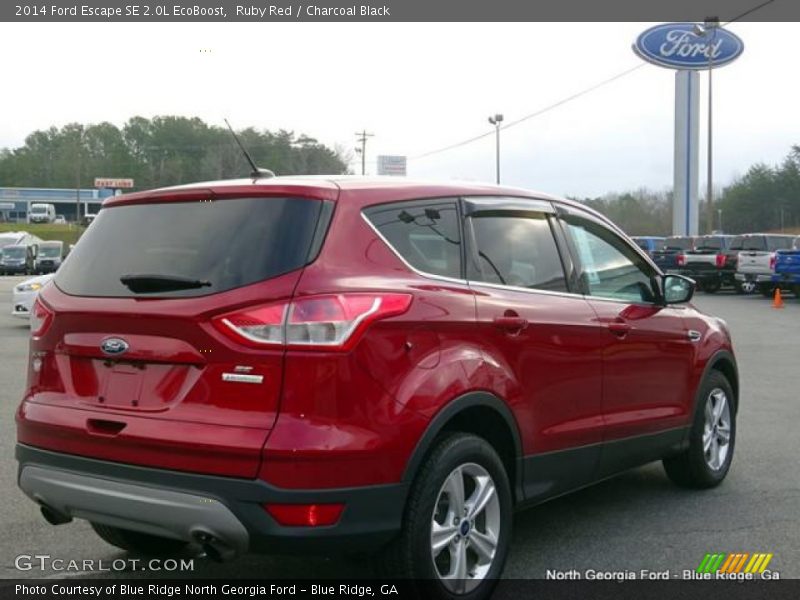 Ruby Red / Charcoal Black 2014 Ford Escape SE 2.0L EcoBoost
