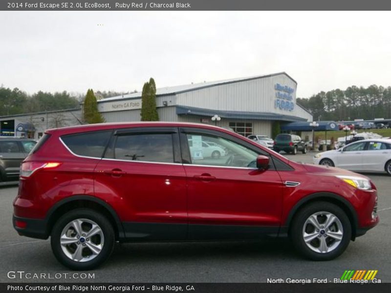 Ruby Red / Charcoal Black 2014 Ford Escape SE 2.0L EcoBoost