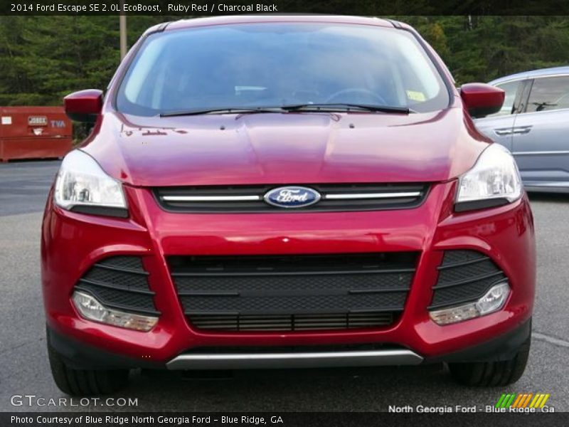 Ruby Red / Charcoal Black 2014 Ford Escape SE 2.0L EcoBoost