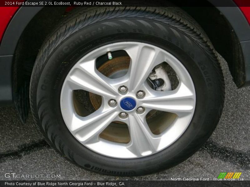 Ruby Red / Charcoal Black 2014 Ford Escape SE 2.0L EcoBoost