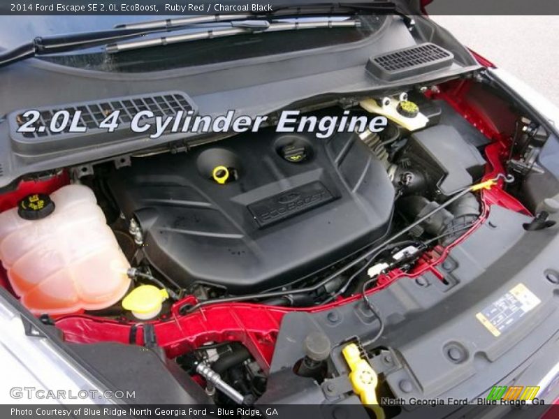 Ruby Red / Charcoal Black 2014 Ford Escape SE 2.0L EcoBoost