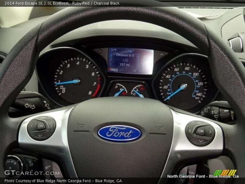 Ruby Red / Charcoal Black 2014 Ford Escape SE 2.0L EcoBoost