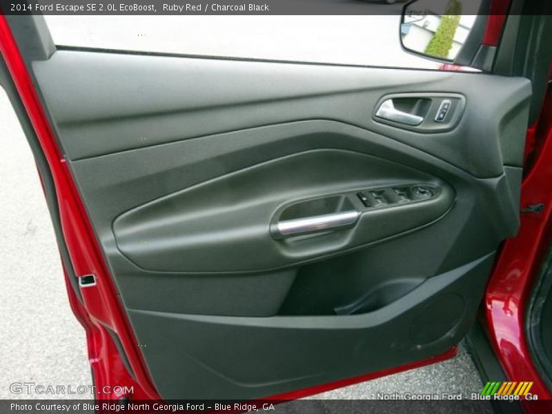 Ruby Red / Charcoal Black 2014 Ford Escape SE 2.0L EcoBoost