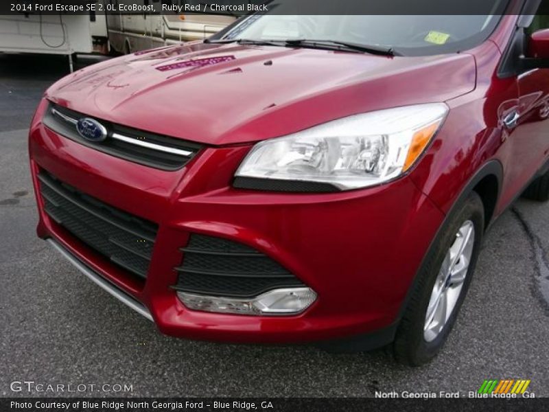 Ruby Red / Charcoal Black 2014 Ford Escape SE 2.0L EcoBoost