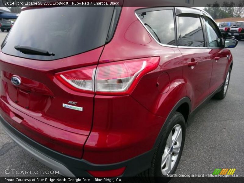 Ruby Red / Charcoal Black 2014 Ford Escape SE 2.0L EcoBoost