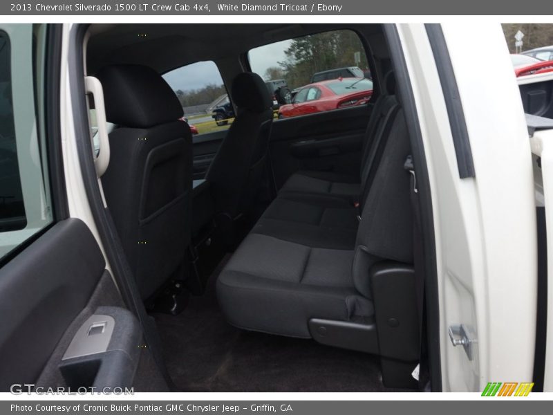 White Diamond Tricoat / Ebony 2013 Chevrolet Silverado 1500 LT Crew Cab 4x4