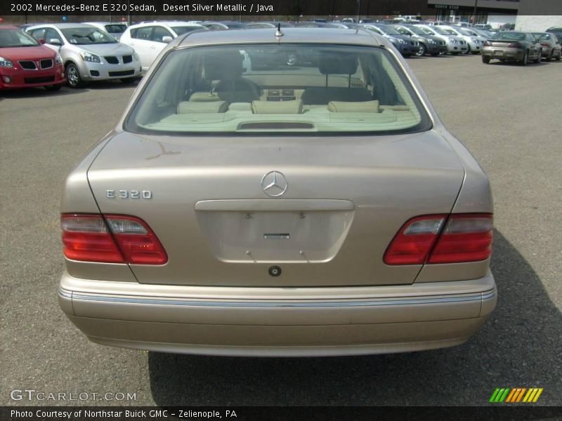 Desert Silver Metallic / Java 2002 Mercedes-Benz E 320 Sedan