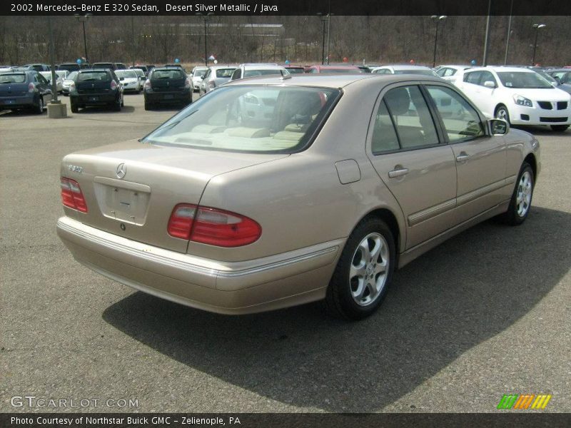 Desert Silver Metallic / Java 2002 Mercedes-Benz E 320 Sedan