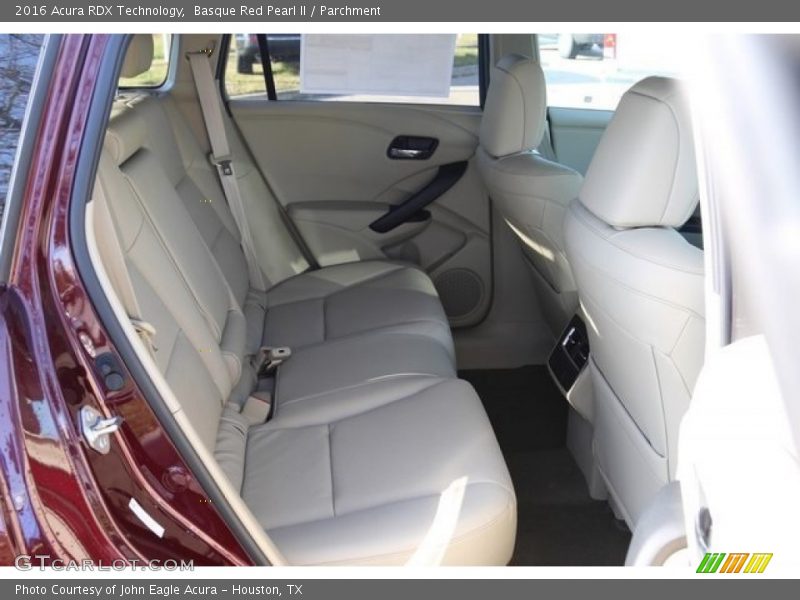 Basque Red Pearl II / Parchment 2016 Acura RDX Technology