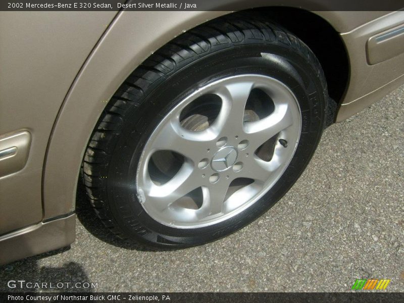 Desert Silver Metallic / Java 2002 Mercedes-Benz E 320 Sedan
