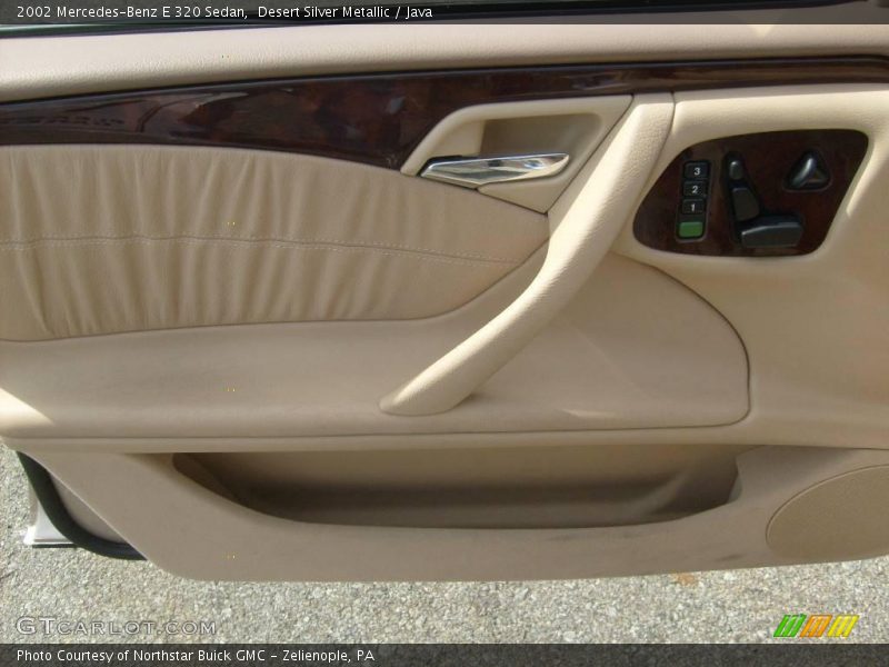 Desert Silver Metallic / Java 2002 Mercedes-Benz E 320 Sedan