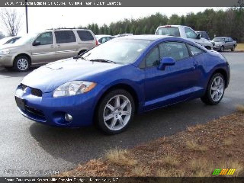 UV Blue Pearl / Dark Charcoal 2006 Mitsubishi Eclipse GT Coupe