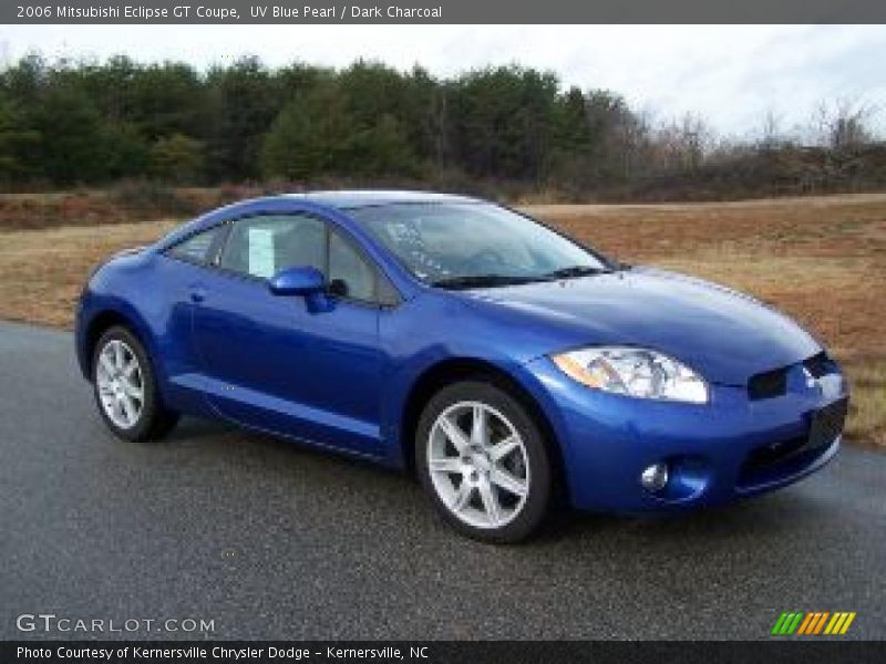 UV Blue Pearl / Dark Charcoal 2006 Mitsubishi Eclipse GT Coupe