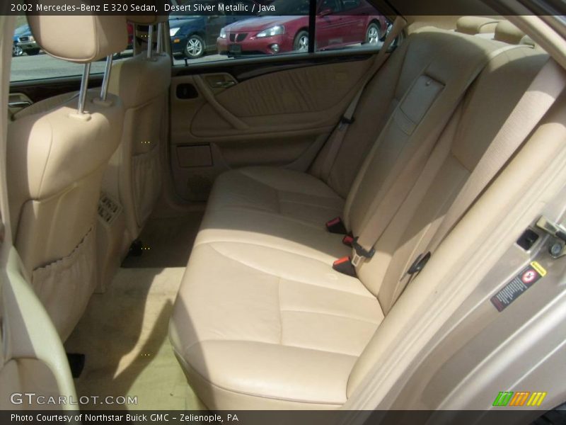 Desert Silver Metallic / Java 2002 Mercedes-Benz E 320 Sedan