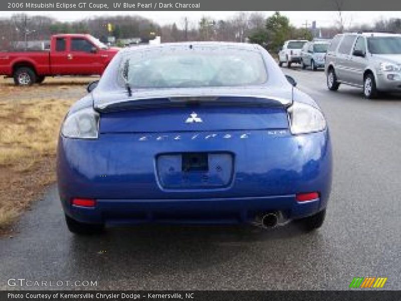 UV Blue Pearl / Dark Charcoal 2006 Mitsubishi Eclipse GT Coupe