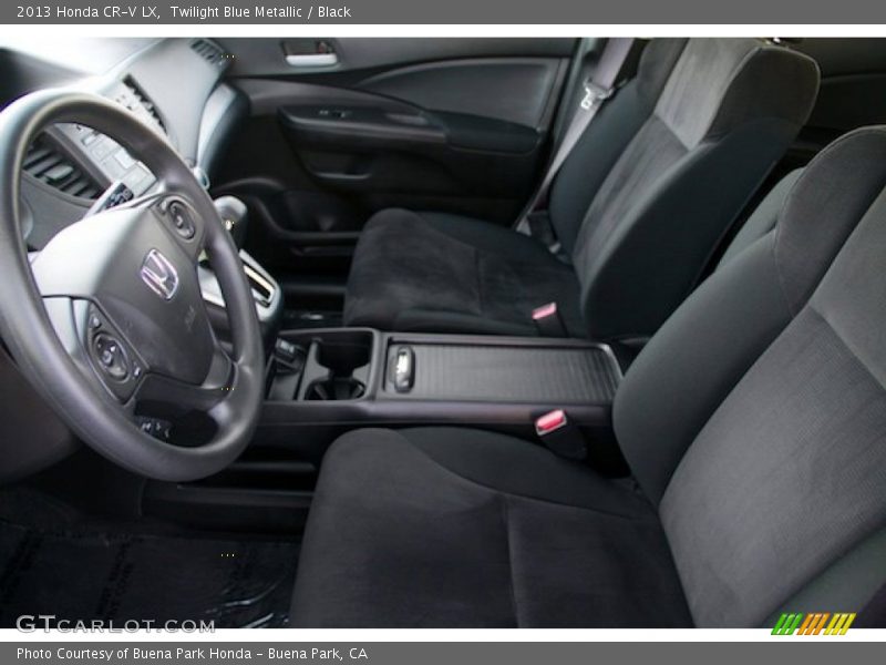 Twilight Blue Metallic / Black 2013 Honda CR-V LX
