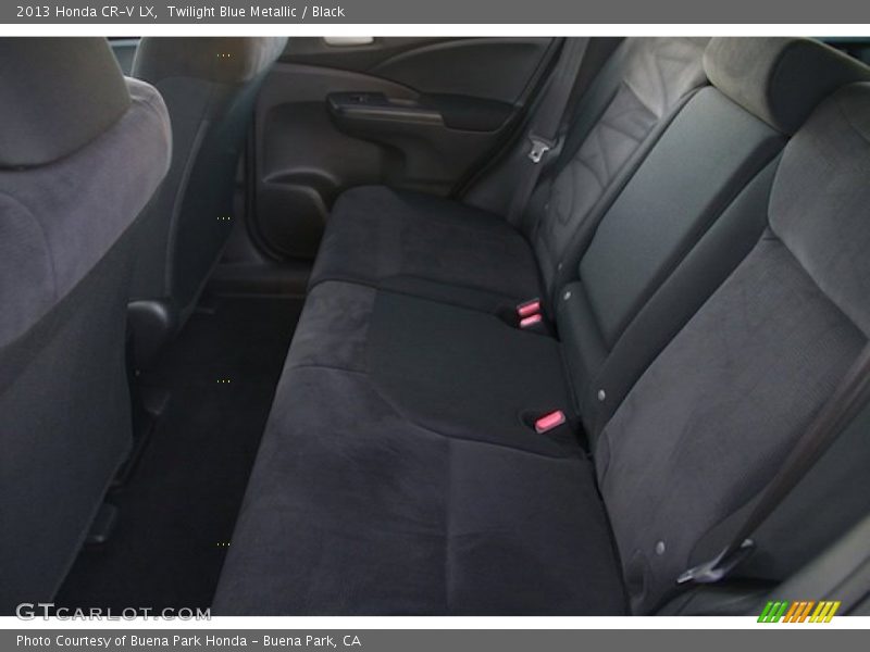 Twilight Blue Metallic / Black 2013 Honda CR-V LX