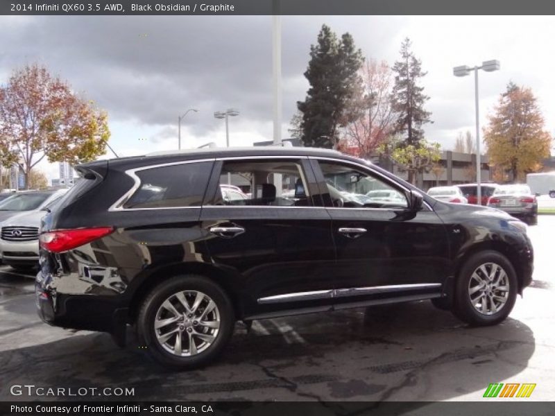Black Obsidian / Graphite 2014 Infiniti QX60 3.5 AWD