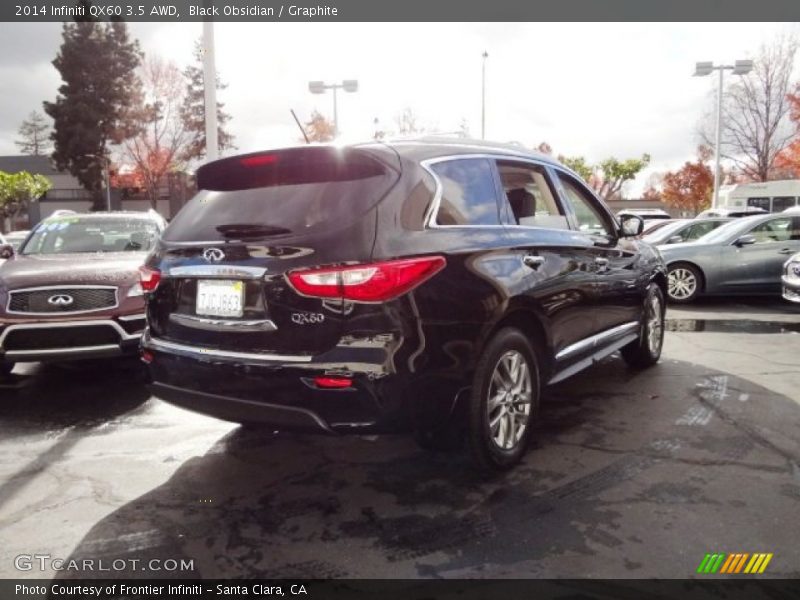 Black Obsidian / Graphite 2014 Infiniti QX60 3.5 AWD