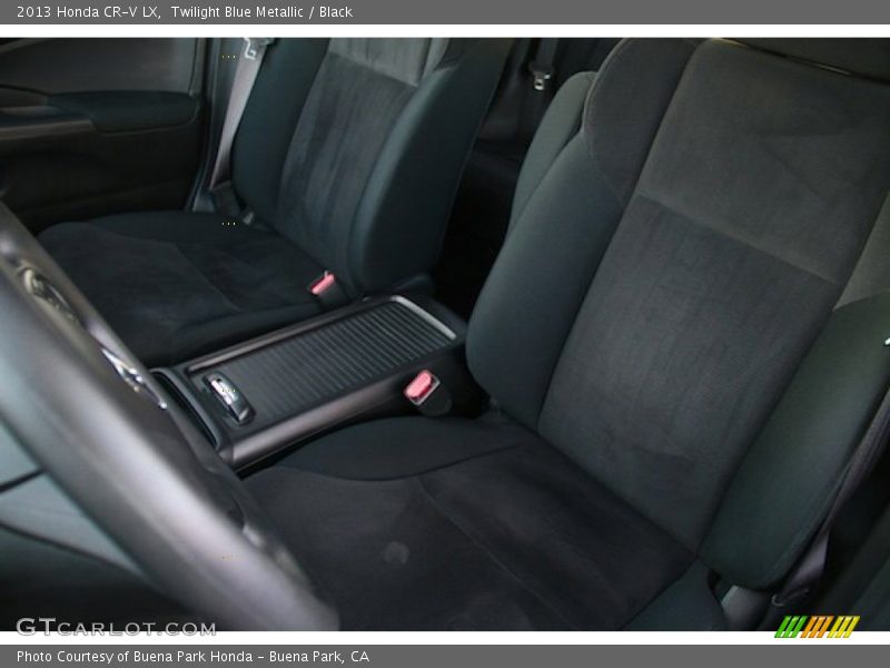 Twilight Blue Metallic / Black 2013 Honda CR-V LX