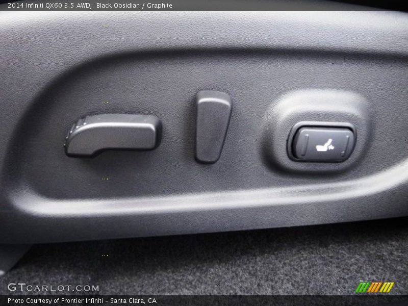 Black Obsidian / Graphite 2014 Infiniti QX60 3.5 AWD