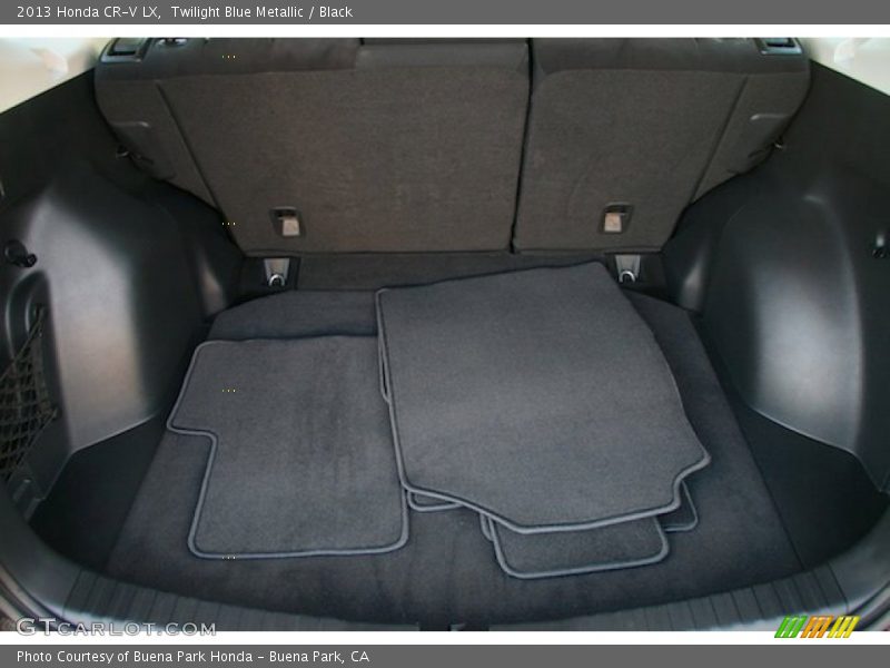 Twilight Blue Metallic / Black 2013 Honda CR-V LX