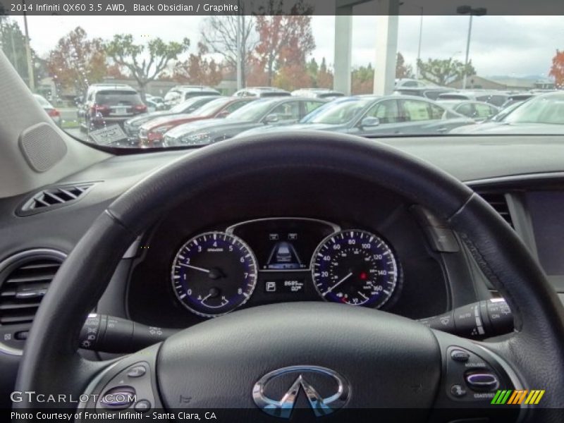Black Obsidian / Graphite 2014 Infiniti QX60 3.5 AWD