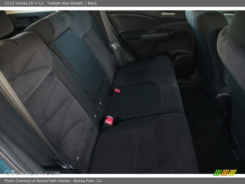 Twilight Blue Metallic / Black 2013 Honda CR-V LX