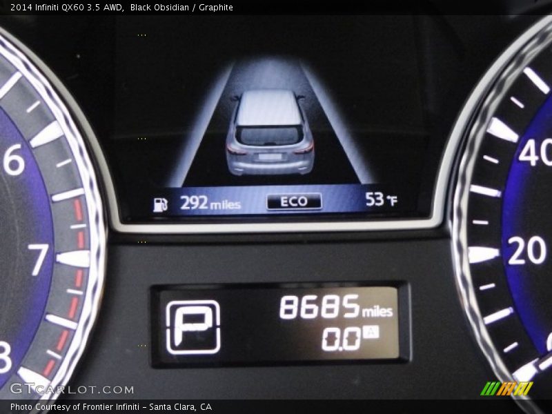 Black Obsidian / Graphite 2014 Infiniti QX60 3.5 AWD
