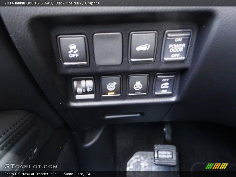 Black Obsidian / Graphite 2014 Infiniti QX60 3.5 AWD