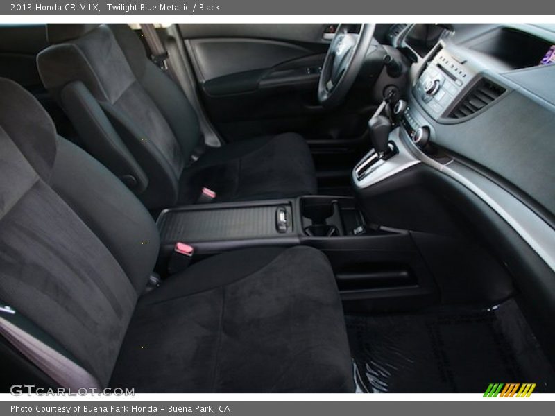 Twilight Blue Metallic / Black 2013 Honda CR-V LX