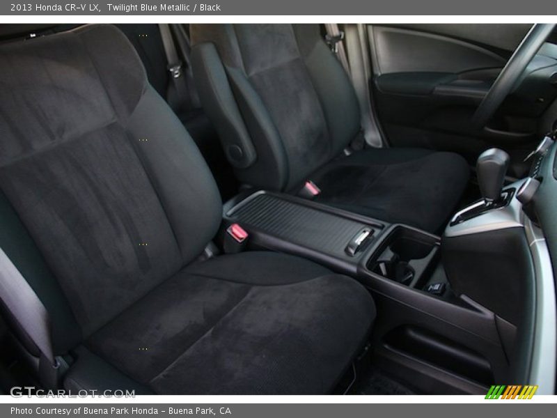 Twilight Blue Metallic / Black 2013 Honda CR-V LX