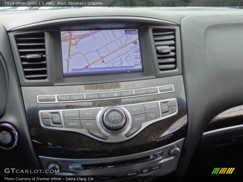 Black Obsidian / Graphite 2014 Infiniti QX60 3.5 AWD