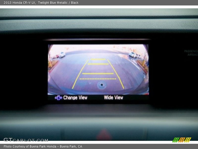 Twilight Blue Metallic / Black 2013 Honda CR-V LX