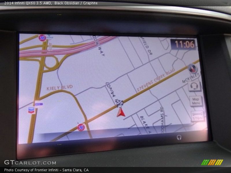 Black Obsidian / Graphite 2014 Infiniti QX60 3.5 AWD