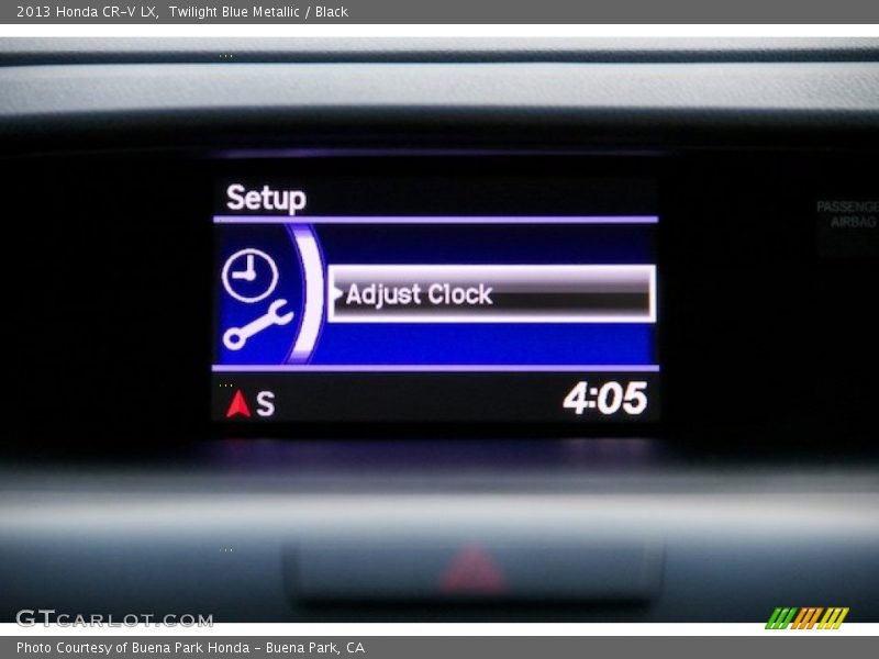 Twilight Blue Metallic / Black 2013 Honda CR-V LX