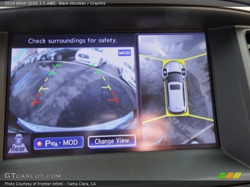 Black Obsidian / Graphite 2014 Infiniti QX60 3.5 AWD