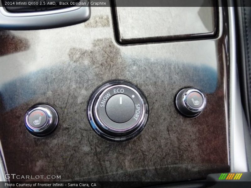 Black Obsidian / Graphite 2014 Infiniti QX60 3.5 AWD
