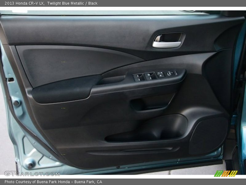 Twilight Blue Metallic / Black 2013 Honda CR-V LX