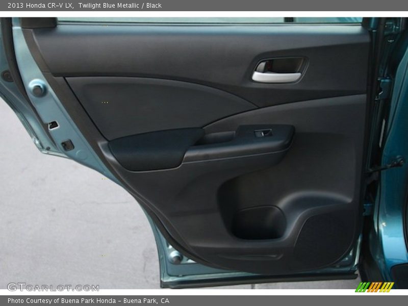Twilight Blue Metallic / Black 2013 Honda CR-V LX