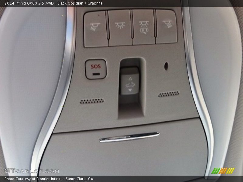 Black Obsidian / Graphite 2014 Infiniti QX60 3.5 AWD