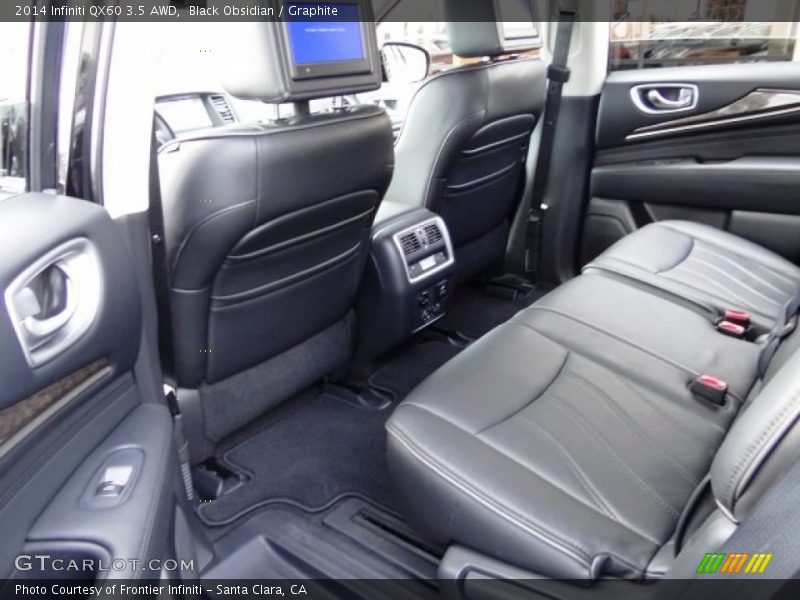 Black Obsidian / Graphite 2014 Infiniti QX60 3.5 AWD