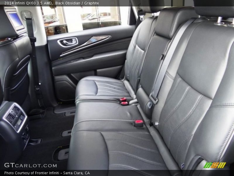 Black Obsidian / Graphite 2014 Infiniti QX60 3.5 AWD