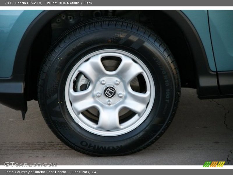 Twilight Blue Metallic / Black 2013 Honda CR-V LX