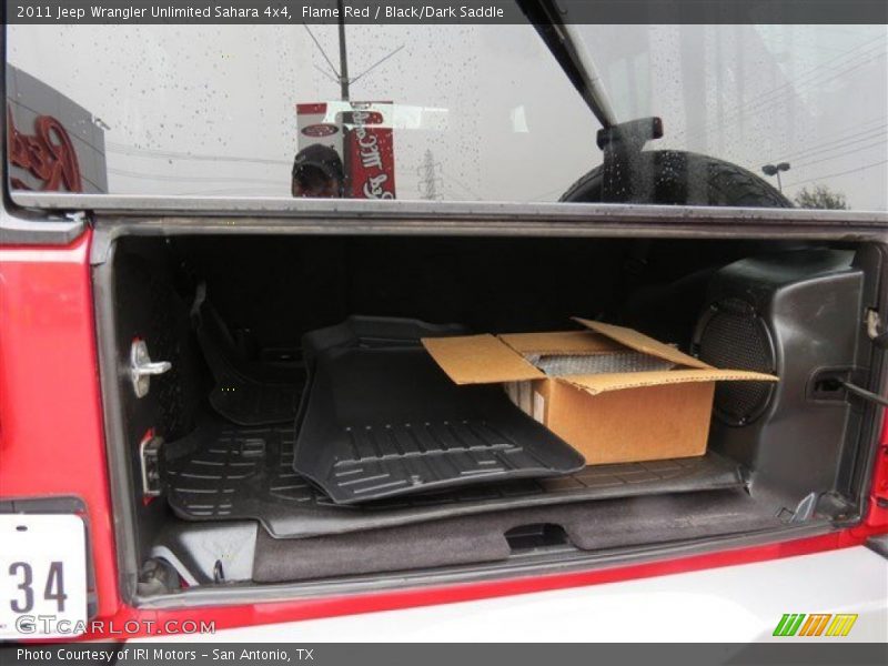 Flame Red / Black/Dark Saddle 2011 Jeep Wrangler Unlimited Sahara 4x4