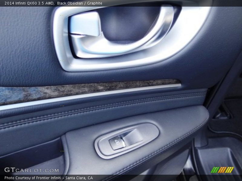 Black Obsidian / Graphite 2014 Infiniti QX60 3.5 AWD