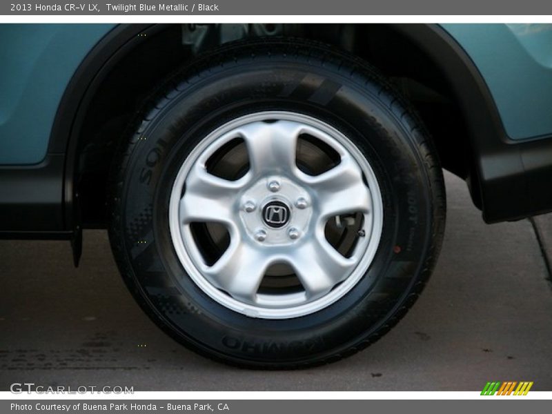 Twilight Blue Metallic / Black 2013 Honda CR-V LX