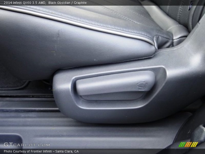 Black Obsidian / Graphite 2014 Infiniti QX60 3.5 AWD