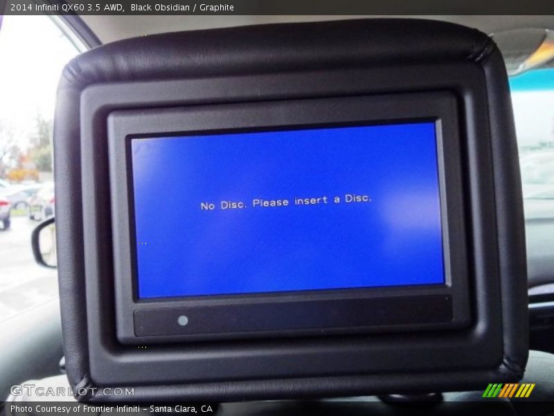 Black Obsidian / Graphite 2014 Infiniti QX60 3.5 AWD